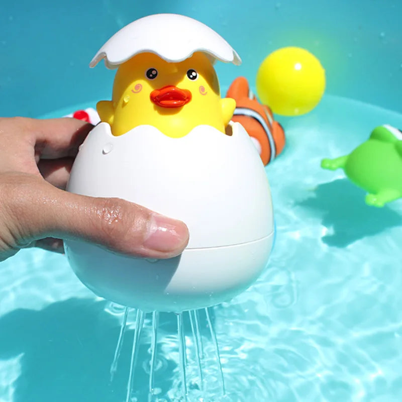 Baby Water Spray Toy with Duck Penguin for Bath & Water Play Kids Gift