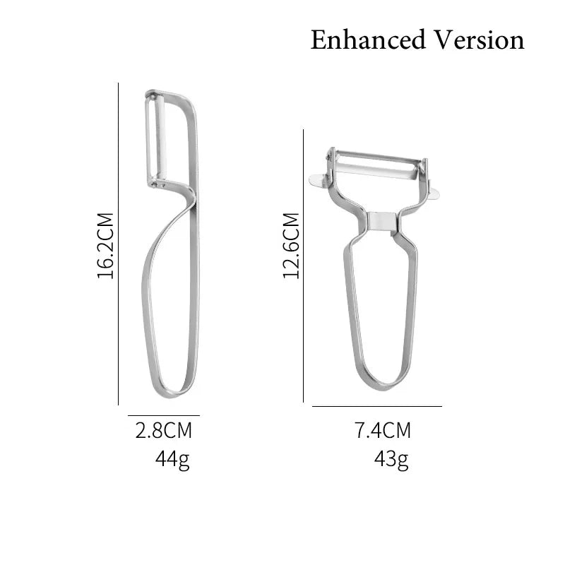 Stainless Steel Fruit and Vegetable Peeler & Slicer Kitchen Tool