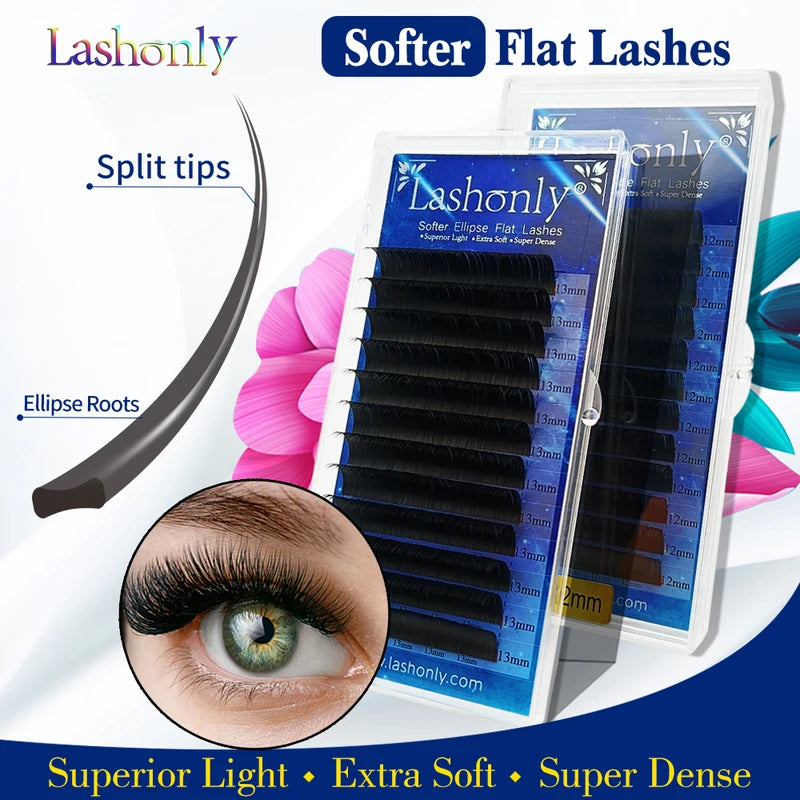 False Eyelash Extensions - Mink, Flat, Volume, Split Tips, Wholesale