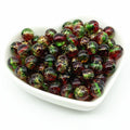 50pcs 8mm Double Color Acrylic Beads for Jewelry Making Handmade DIY