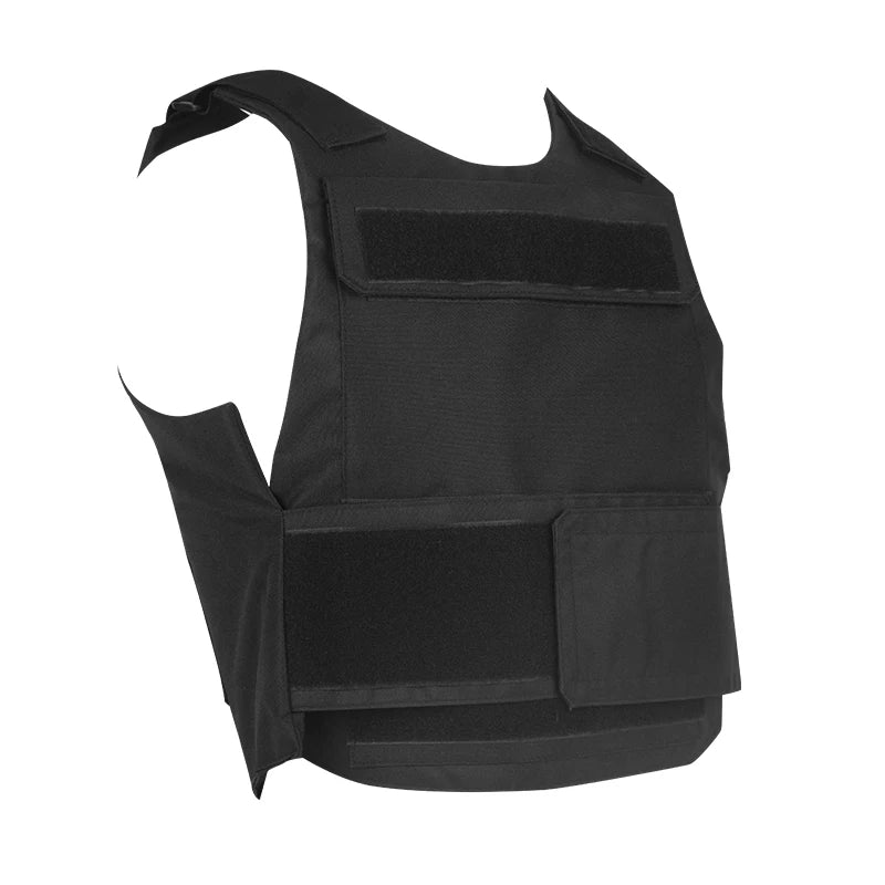 Tactical Army Vest Plate Carrier with Adjustable Straps - Black Combat Gear