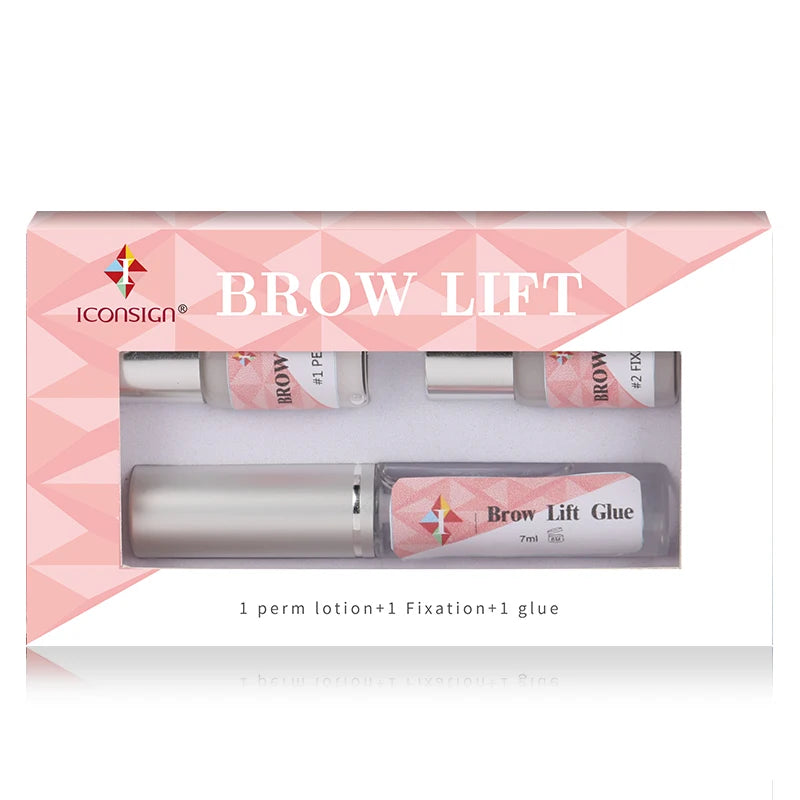 Eyebrow Lift Kit - Professional Brow Perm & Makeup Tools Set with Multiple Colors