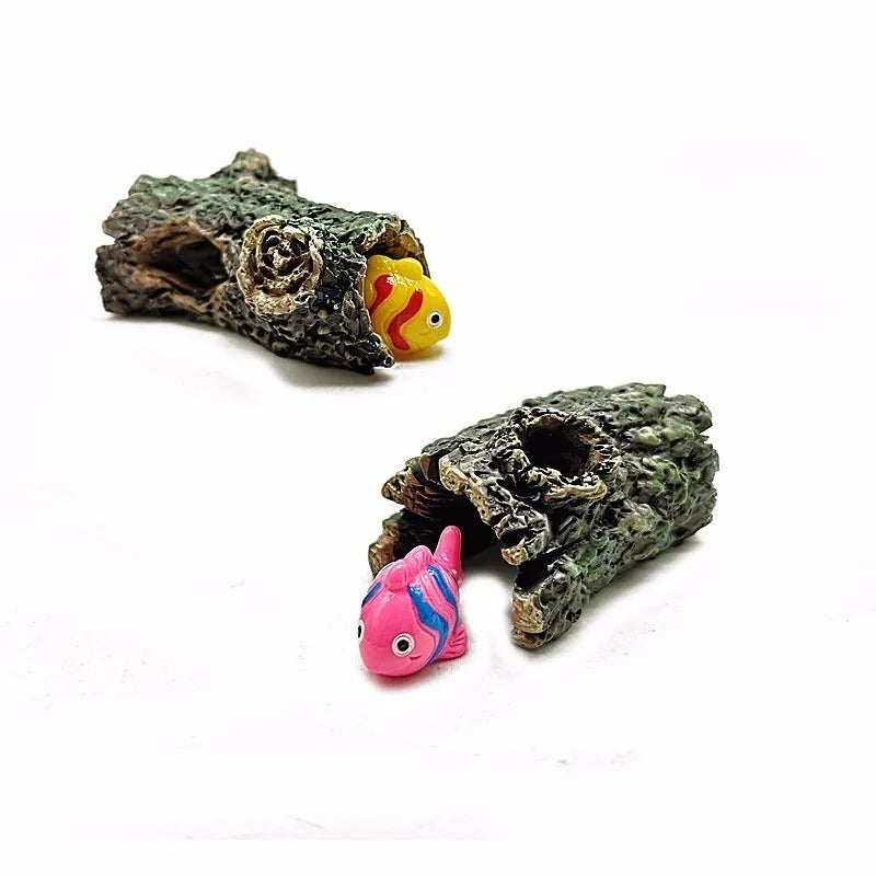 Artificial Tree Stump Model for Fairy Garden, Aquarium & DIY Craft Decorations