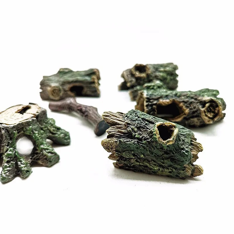 Artificial Tree Stump Model for Fairy Garden, Aquarium & DIY Craft Decorations