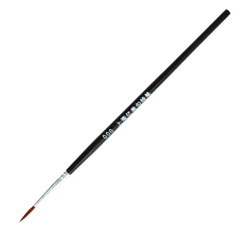 Set of 10 Acrylic Painting Pens Fine Hand Painted Art & Drawing Brushes