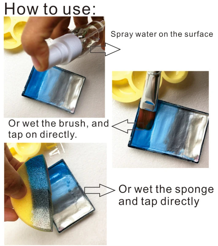 Water-Based Pearly Face & Body Paint for Halloween & Cosplay - Shimmery & Safe