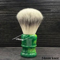 Men's Shaving Brush with Synthetic Hair and Resin Handle – Multiple Colors