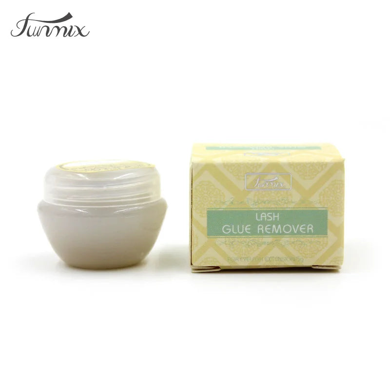 Professional Eyelash Glue Remover 10pcs 5g, Fragrant Eyelash Extensions Tool Cream