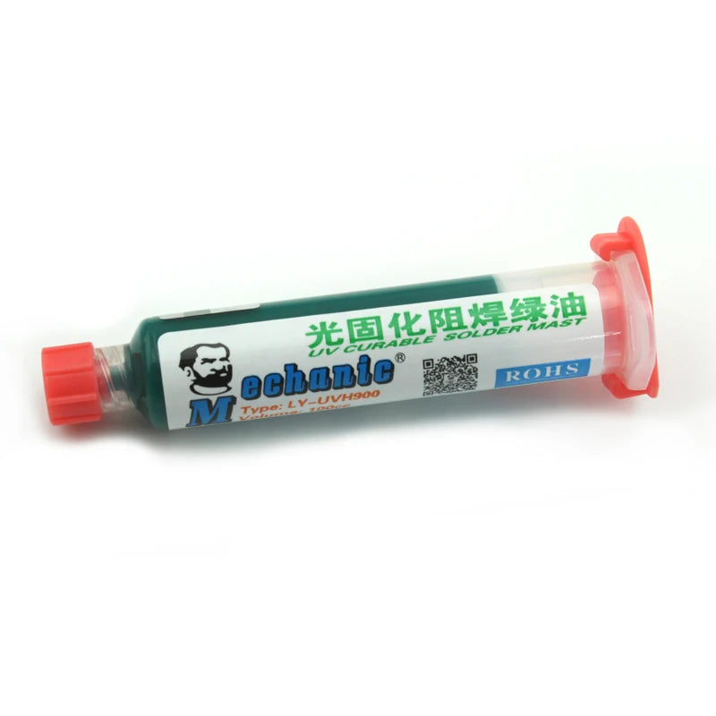 UV Solder Mask Paint for PCB Protection and Repair - 10ml, Multiple Colors
