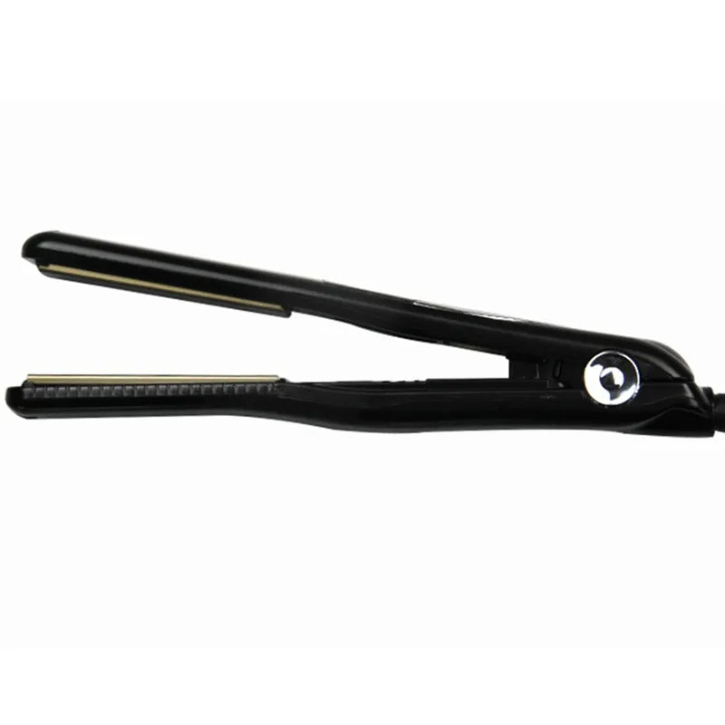 Vibrating Titanium Hair Straightener and Curling Iron - Keratin Plate, Fast Heat Up