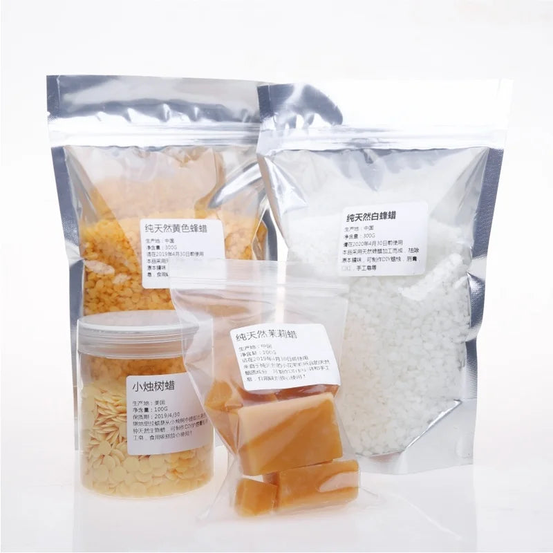 1000g Natural Candle Making Wax Set - Lipstick Red Raw Material for Candles