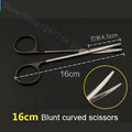 Round Handle Straight Scissors - Fine Blunt Cutting Tool in Multiple Sizes