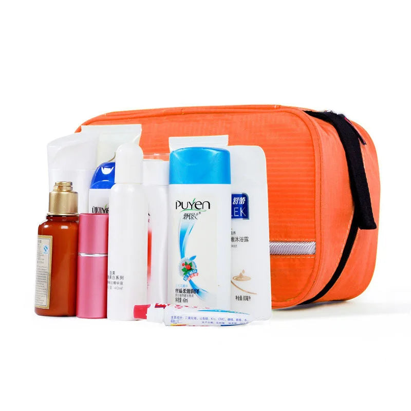 Hanging Travel Toiletry Bag Organizer Kit Waterproof Cosmetic Storage for Men Women