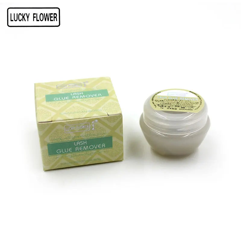 Professional Eyelash Glue Remover 10pcs 5g, Fragrant Eyelash Extensions Tool Cream
