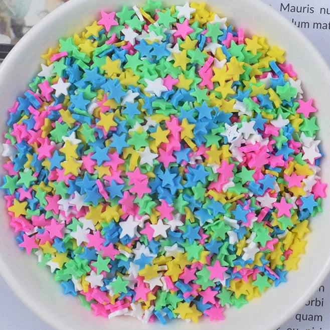 Fake Candy Sprinkles for Cake Decorations 100g - Non-Toxic Play Food