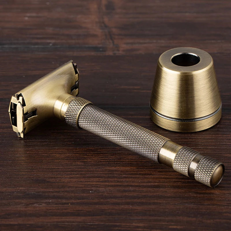Adjustable Safety Razor for Men Classic Butterfly Open Shaving Tool
