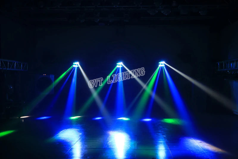 Mini RGBW Moving Head Stage Light - 8x3W DMX Spider Beam for DJ Party