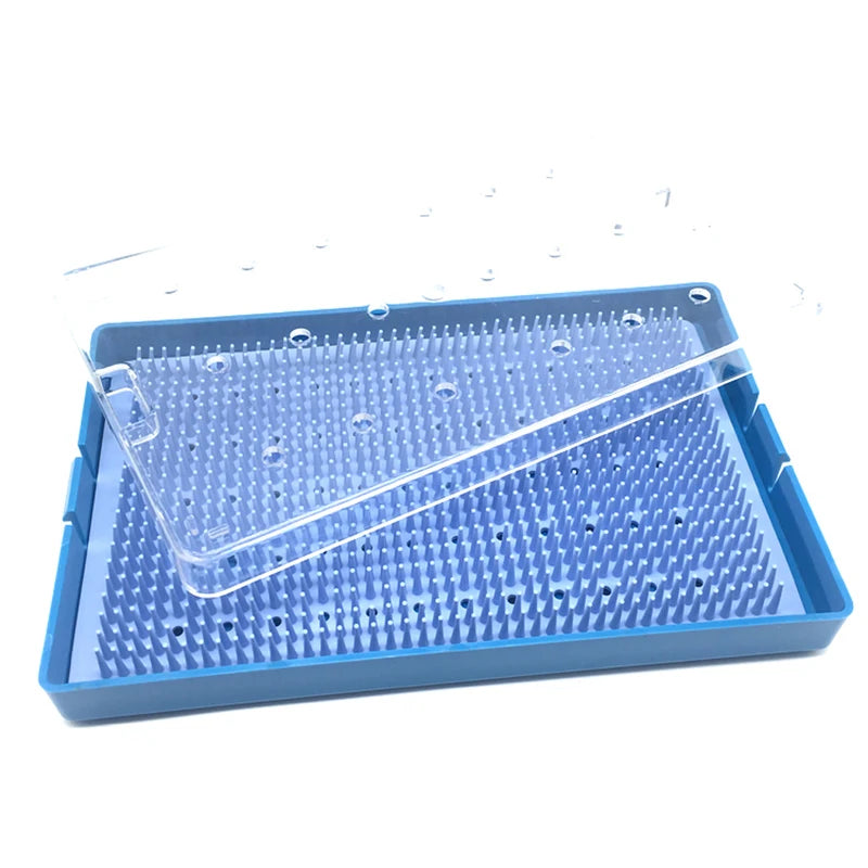 Ophthalmic Microsurgery Instruments Silicone Disinfection Box Eyelid Tools