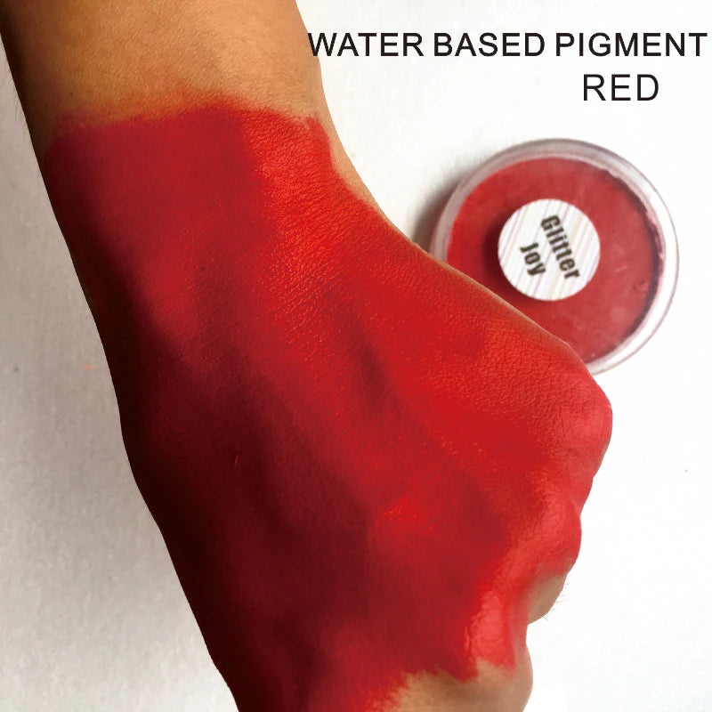 Water Based Red Face & Body Paint Pigment for Halloween and Cosplay - 30g