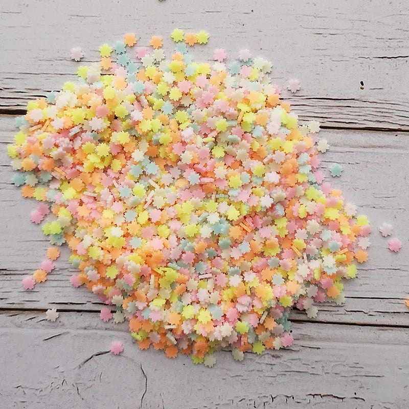 Fake Candy Sprinkles for Cake Decorations 100g - Non-Toxic Play Food