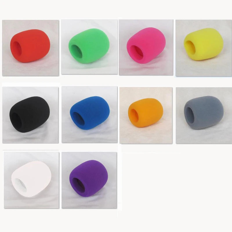 Professional Microphone Foam Cover Windshield Sponge Studio Shield - Multi Colors