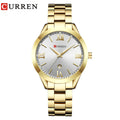 Women’s Luxury Fashion Quartz Watch - Stainless Steel Business Wristwatch for Ladies