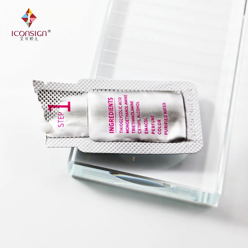 Lash Lift Perming Kit 10 Pairs Quick Fixing Lotion Sets for Eyelash Lifting