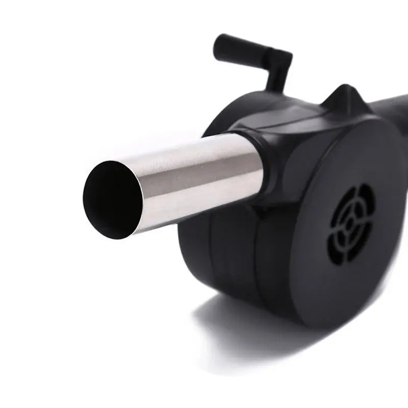 Hand BBQ Fan Air Blower for Grill Outdoor Picnic Fire Bellows Stainless Steel