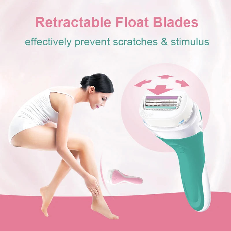 Women's Electric Shaver & Epilator Set - Body, Face, Bikini, Legs, Arms