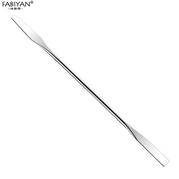 Stainless Steel Makeup Palette Spatula Set for Foundation & Nail Art