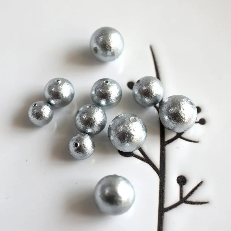 Wholesale Japanese Cotton Pearl Beads for Jewelry Making - 6-20mm Variants