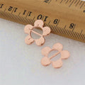 Beading Slider Flat for Bracelets, Necklaces, Watch Chains, DIY Jewelry - 50pcs