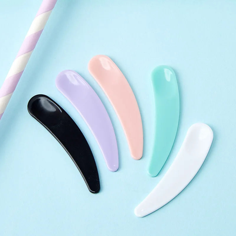 Mini Cosmetic Spatulas 100PCS Disposable Mask Tools - Multi Color