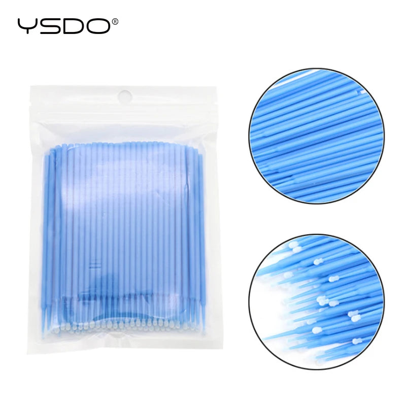 Makeup Brush Set with Eyelash and Lip Applicators - 200 Pcs Beauty Tools Kit