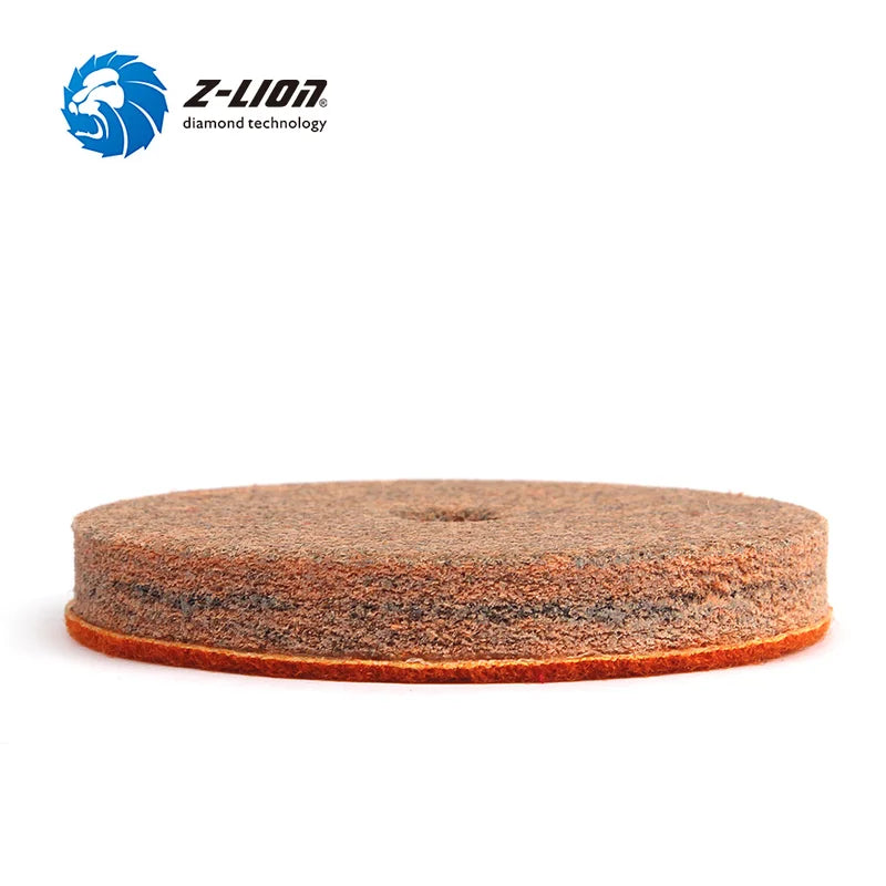 7-Piece 5 Inch Sponge Diamond Polishing Pads for Marble Granite Artificial Stone