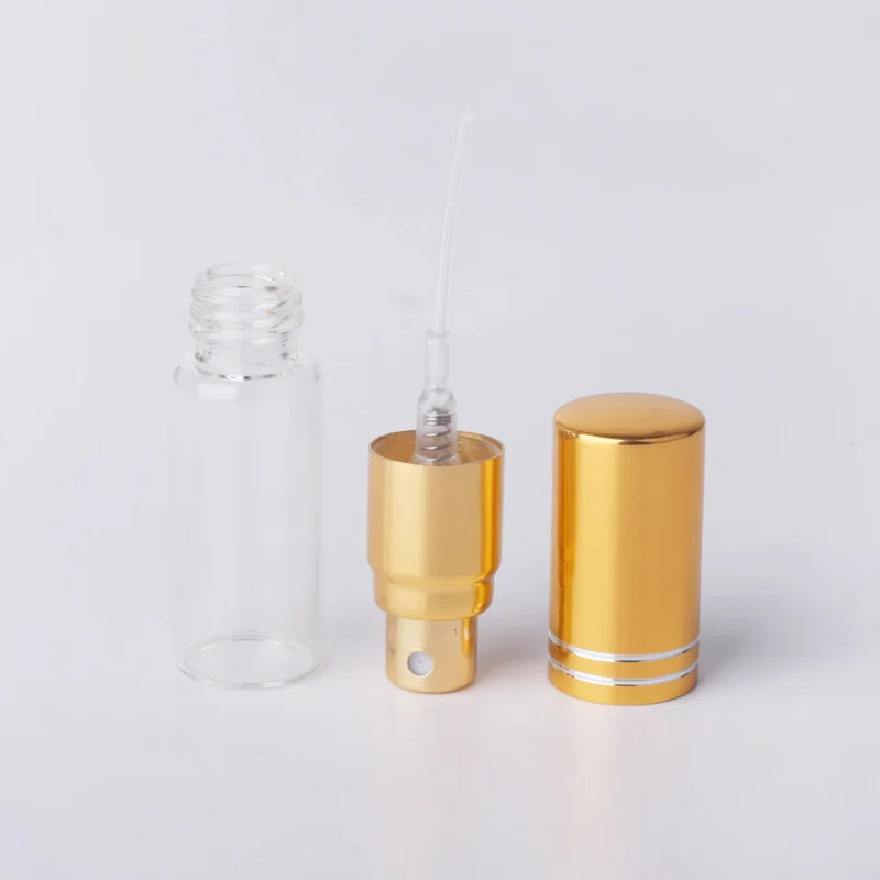 100PCS 5ml Travel Empty Perfume Spray Bottles Gift Sample Mini Cosmetic Containers