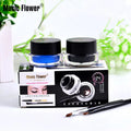 Waterproof Gel Eyeliner Set with Brushes - Long-Lasting, Smudge-Proof, 2 Colors