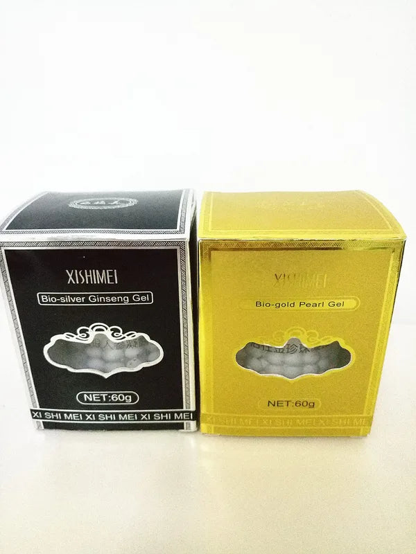 Bio-Gold & Pearl Night & Day Cream Set - Anti-Aging Moisturizer for Radiant Skin
