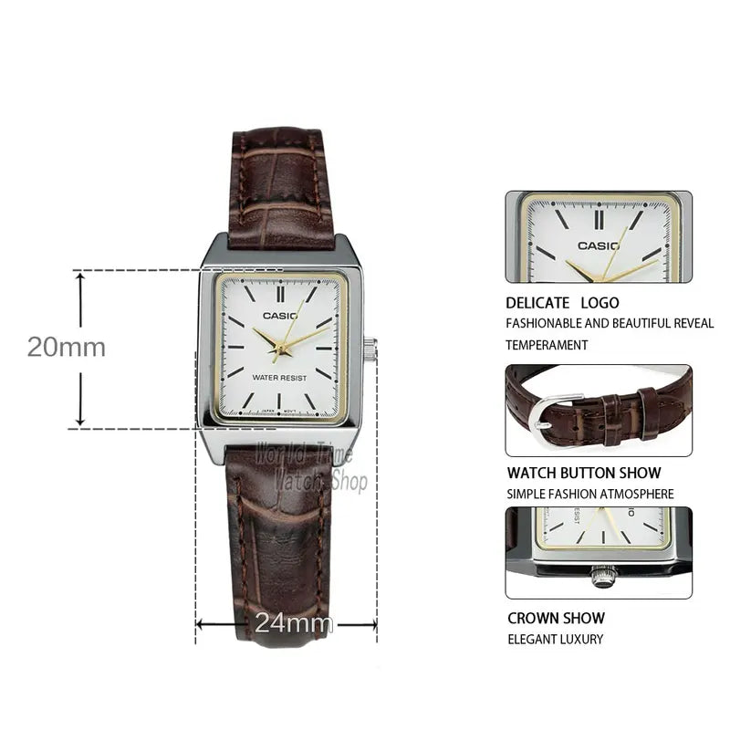 Women's Waterproof Quartz Watch - Luxury Sport & Gift Set | Multiple Colors