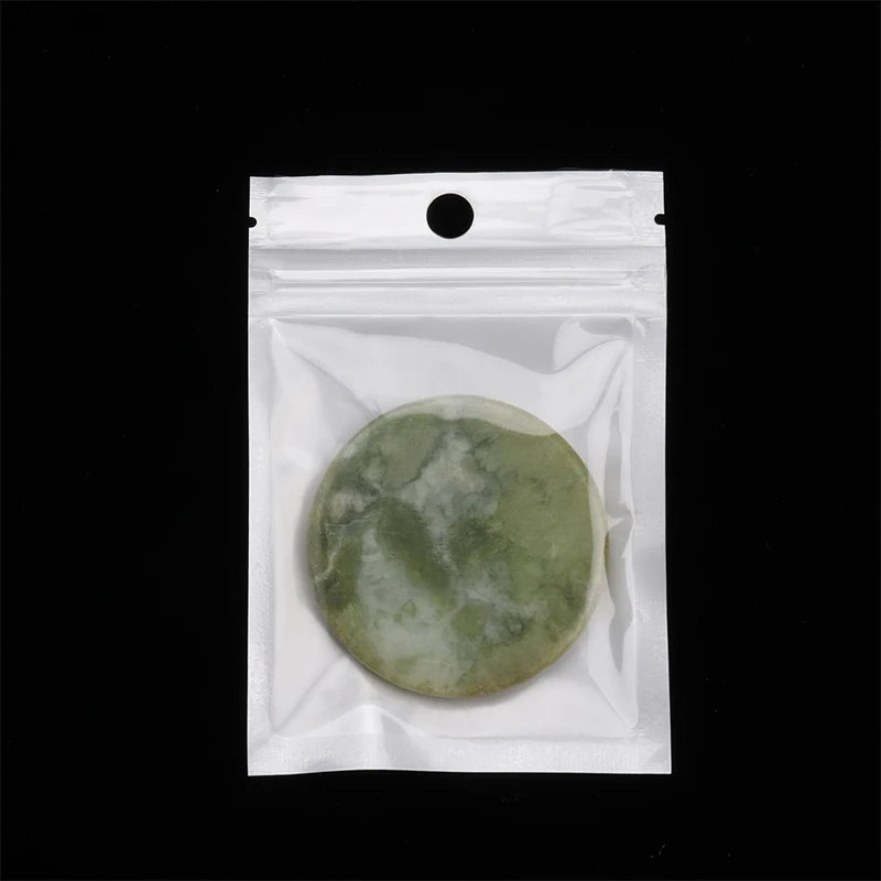5 Pack Jade Stone Lash Extension Glue Pallet Pads Makeup Tool