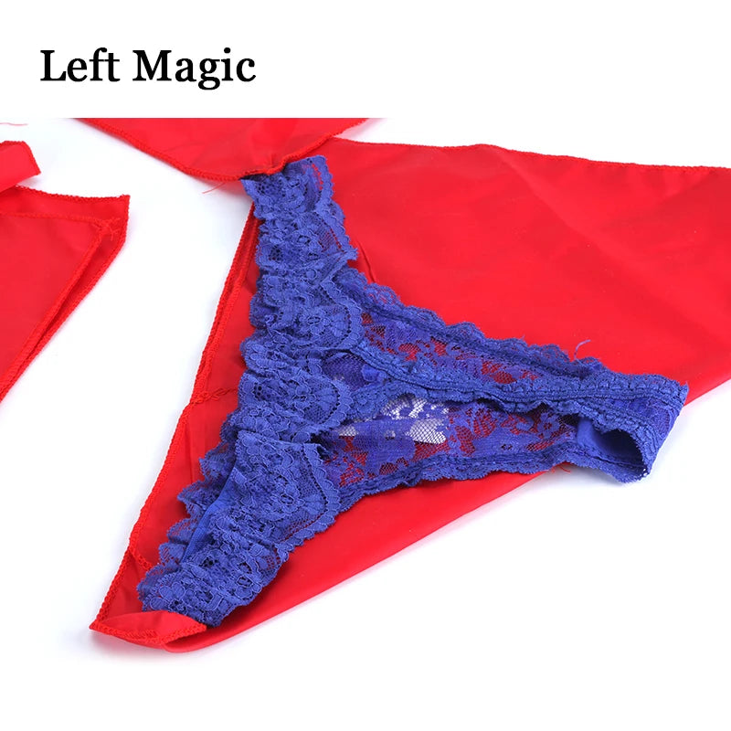 Adult Magic Trick Silk Scarf to Panties Gimmick Stage Props Comedy Accessory