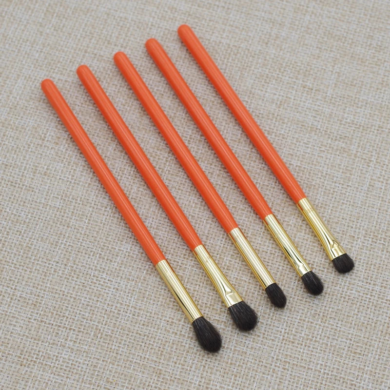 Makeup Brushes Kit with Blue Squirrel & Goat Hair - Precise Eye Shadow & Blending Set