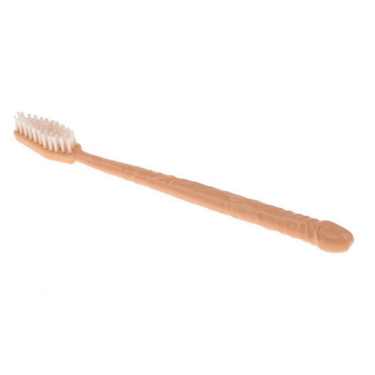 Adult Pecker-Shaped Toothbrush with Fun Handle - Medium Bristles