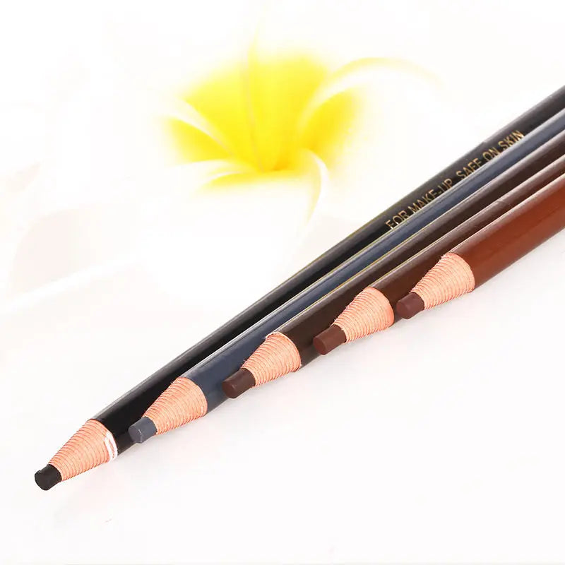 Microblading Eyebrow Pencil Set - Waterproof 12 Color Cosmetic Art Supplies