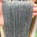 220pcs 1x2mm AB Color Crystal Glass Beads for Jewelry Making - Spacer Seed Beads