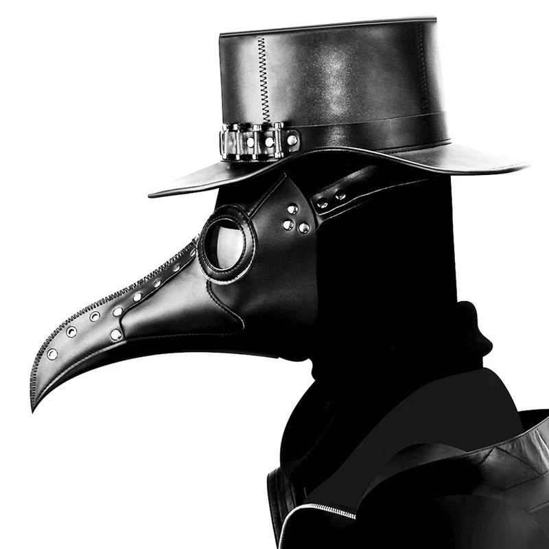 Steampunk Plague Doctor Mask Halloween Cosplay Gothic Carnival Face Mask