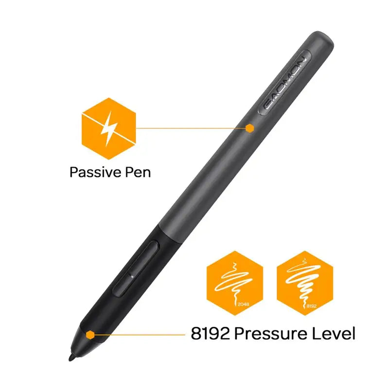 11.6 Inch Graphics Drawing Tablet with Full HD IPS Screen, 8 Shortcut Keys & Battery-Free Stylus
