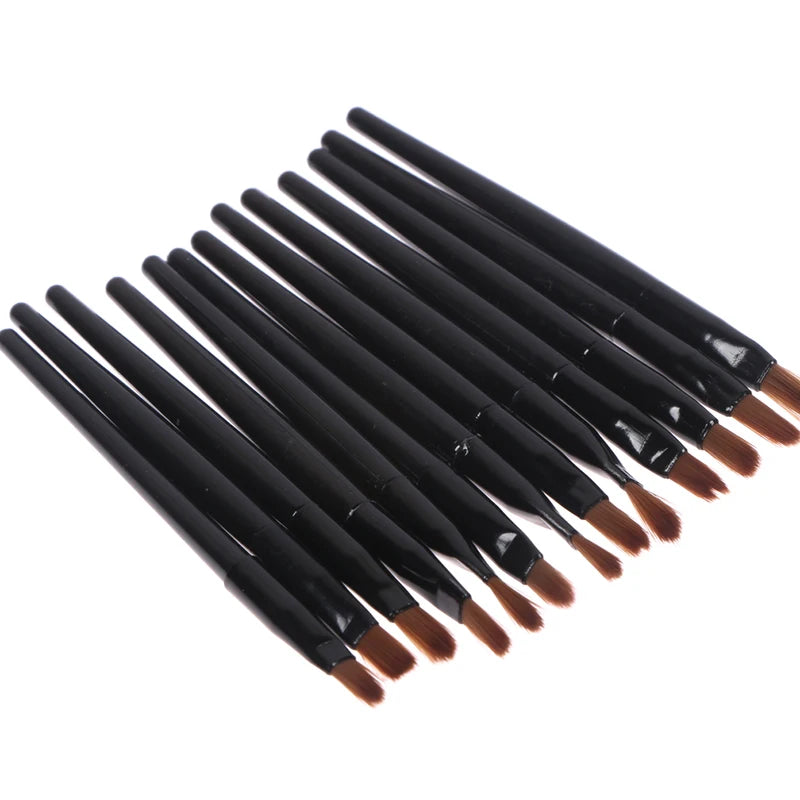 Disposable Lip Brush Applicators 50Pcs - Lip Gloss & Lipstick Makeup Tools