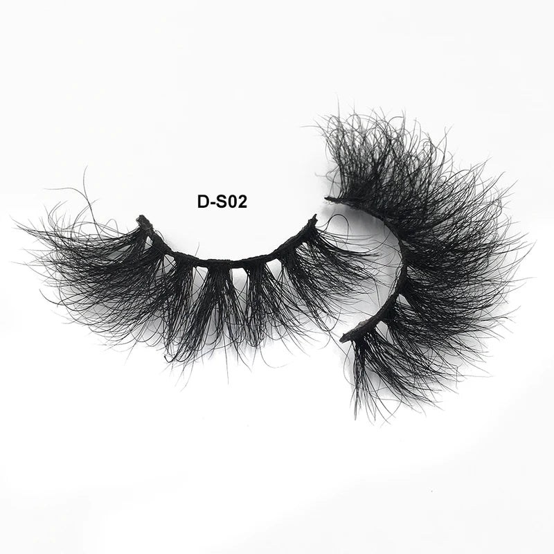 3D Mink Eyelashes False Lashes Fluffy Natural Reusable Makeup Eyelash Extensions