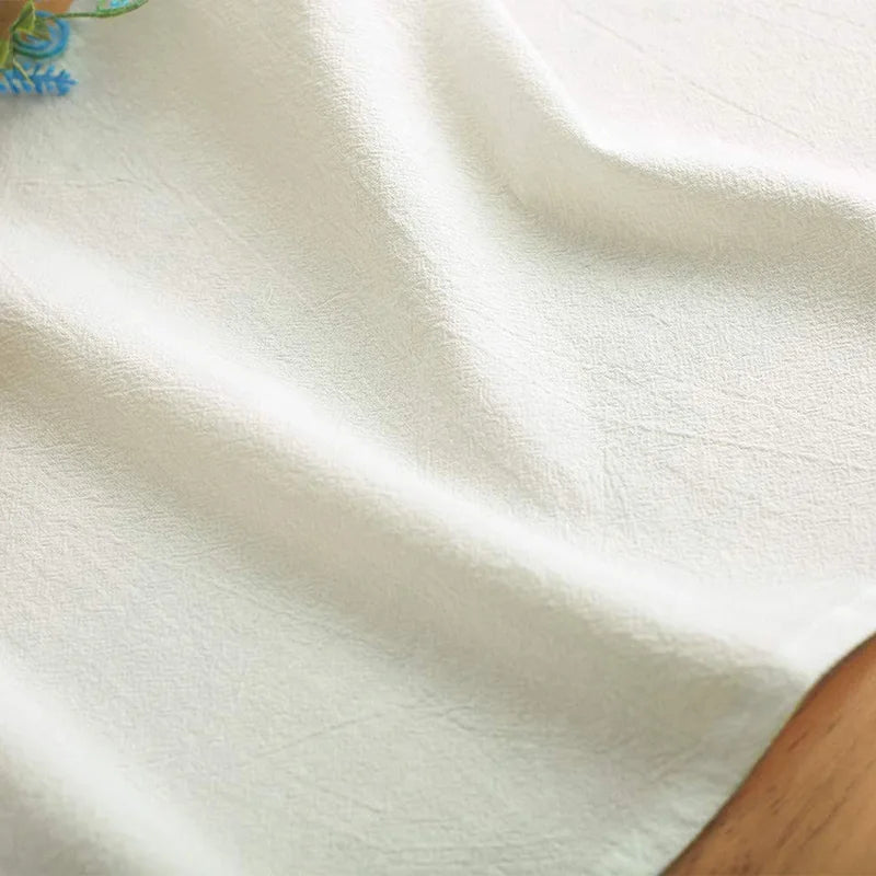 Elegant Cotton Table Runner for Weddings Parties and Holiday Decor